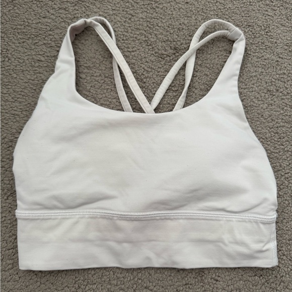 lululemon athletica Other - Lululemon energy longline white bra